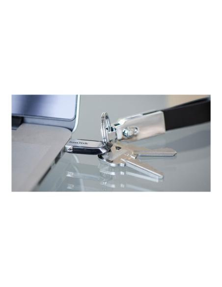 MEMORIA USB 3.0 256GB SANDISK ULTRA FLAIR SILVER / BLACK