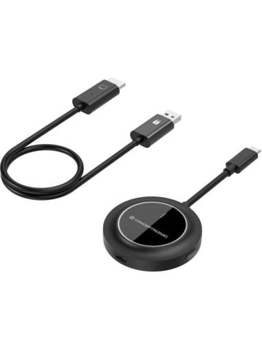TRANSMISOR Y RECEPTOR AUDIO/VIDEO USB-C / HDMI...