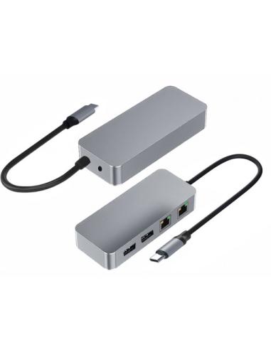 HUB CONCEPTRONIC USB-C 2 PUERTOS USB 3.0 +...