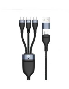 CABLE CONCEPTRONIC USB / USB-C MACHO / 3XUSB-C MACHO 1.5M...