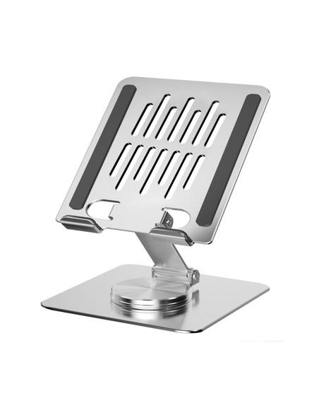 SOPORTE PORTATIL CONCEPTRONIC ROTATE 360º TABLET STAND ALUMINUM