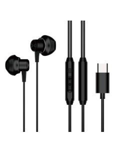 AURICULAR IN-EAR + MIC CONCEPTRONIC BRENDAN04 USB-C BLACK