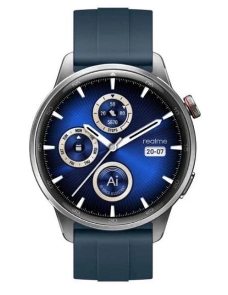 SMARTWATCH REALME WATCH S2 1.43 SILVER/BLUE