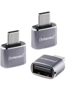 ADAPTADOR INTENSO USB HEMBRA / USB-C MACHO 3PACK
