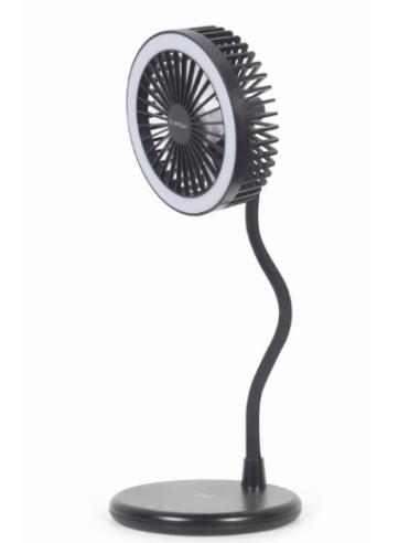 VENTILADOR SOBREMESA GEMBIRD 3 EN 1 CON LAMPARA...