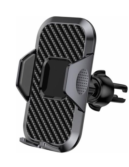 SOPORTE COCHE UNIVERSAL COOL CARBON REJILLA BLACK