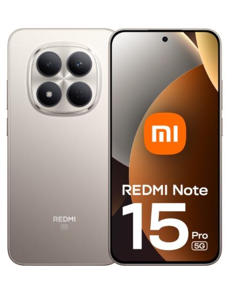 SMARTPHONE XIAOMI REDMI NOTE 15 PRO 6.83 OC 8GB 256GB 5G ANDROID 16 TITANIUM