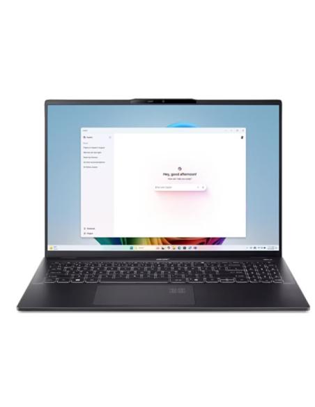PORTATIL ACER SWIFT 16 AI SF16-51 CORE ULTRA 9 288V 32GB 1TB SSD 16 OLED W11 BLACK