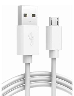 CABLE KABLEX USB MACHO / MICRO USB B MACHO 3M WHITE