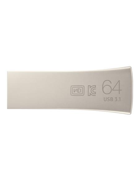 MEMORIA USB 3.1 64GB SAMSUNG BAR PLUS SILVER