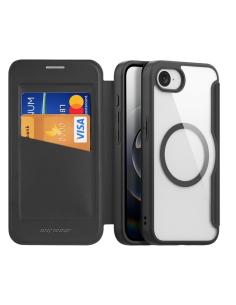 FUNDA MOVIL HT FLIP BLACK IPHONE 16E / 17E