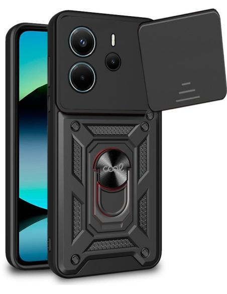 FUNDA MOVIL BACK COVER COOL HARD ANILLA CASE RED XIAOMI REDMI NOTE 14