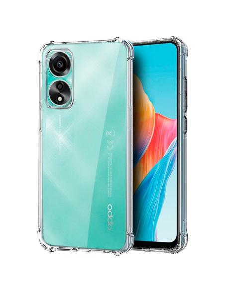FUNDA MOVIL BACK COVER COOL ANTISHOCK TRANSPARENTE OPPO A78 4G