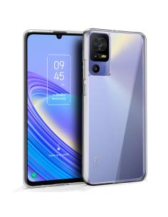 FUNDA MOVIL BACK COVER COOL SILICONA TRANSPARENTE TCL 40SE