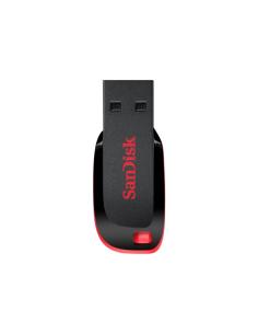 MEMORIA USB 128GB SANDISK CRUZER BLADE BLACK / RED