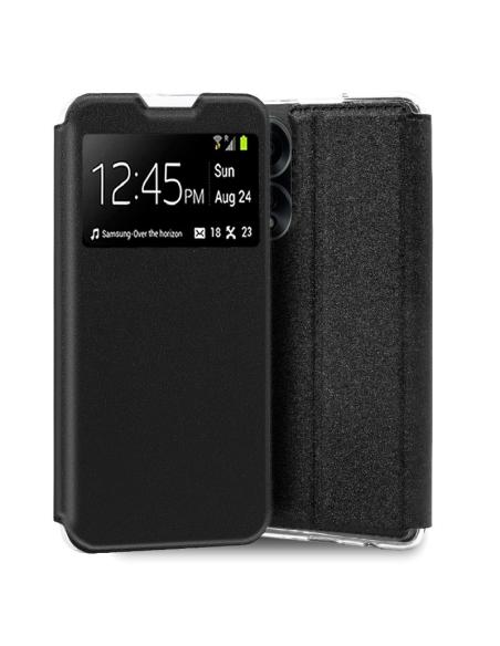 FUNDA MOVIL COOL FLIP COVER WINDOW BLACK OPPO A58 4G