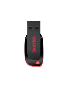 MEMORIA USB 32GB SANDISK CRUZER BLADE BLACK / RED 2
