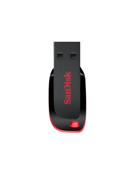 MEMORIA USB 32GB SANDISK CRUZER BLADE BLACK / RED