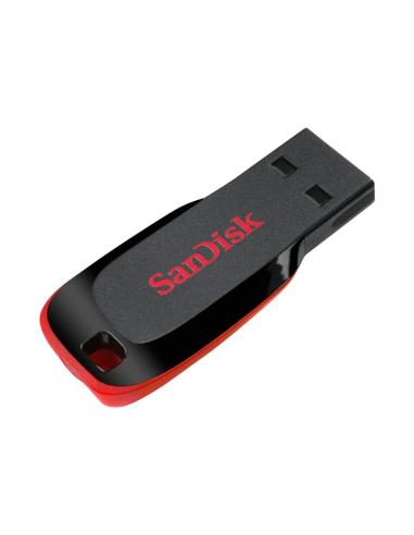 MEMORIA USB 16GB SANDISK CRUZER BLADE BLACK / RED
