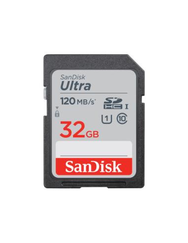 MEMORIA SD 32GB SANDISK ULTRA CLASS 10