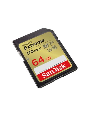 MEMORIA SD 64GB SANDISK EXTREME V30 UHS 3 CLASS 10
