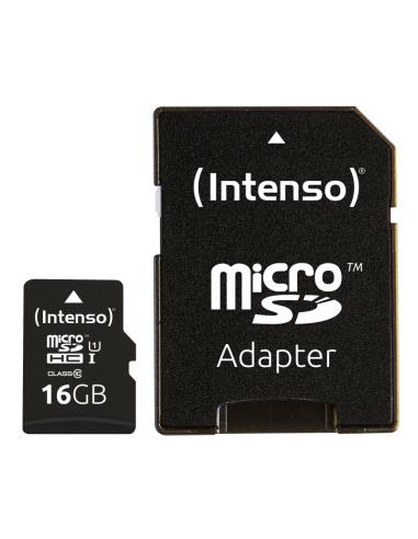 MEMORIA MICRO SD 16GB INTENSO CLASS 10 +...