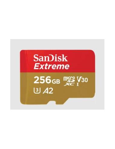 MEMORIA MICRO SD 256GB SANDISK EXTREME V30 160MB/S