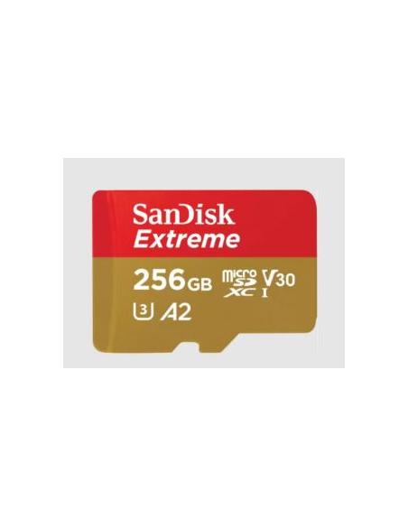 MEMORIA MICRO SD 256GB SANDISK EXTREME V30 160MB/S