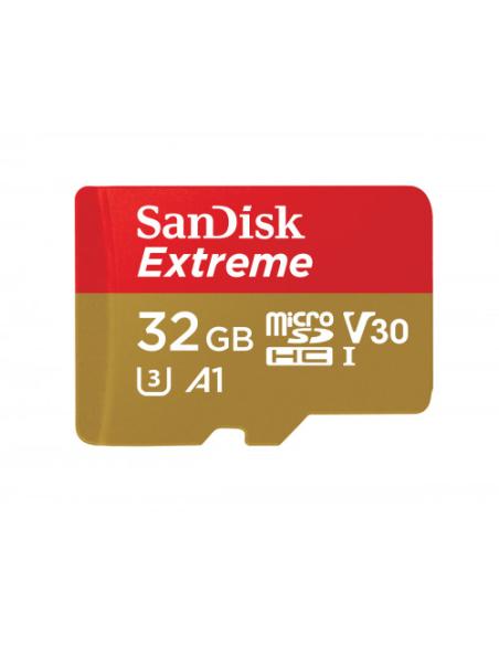 MEMORIA MICRO SD 32GB SANDISK EXTREME U3 V30 + ADAPTADOR SD