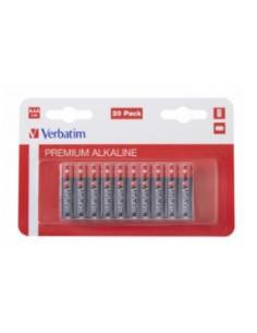 PILA ALCALINA VERBATIM TIPO AA LR6 PACK 20