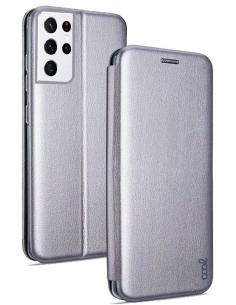 FUNDA MOVIL COOL FLIP COVER ELEGANCE SILVER SAMSUNG...