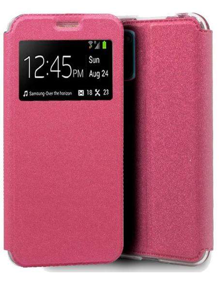 FUNDA MOVIL COOL FLIP COVER WINDOW PINK OPPO A52 / A72 / A92