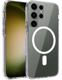 FUNDA MOVIL BACK COVER COOL MAGNETIC TRANSPARENTE SAMSUNG...