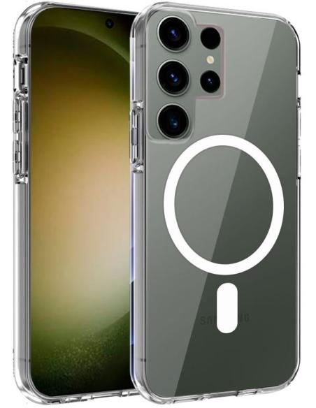 FUNDA MOVIL BACK COVER COOL MAGNETIC TRANSPARENTE SAMSUNG GALAXY S23 ULTRA S918