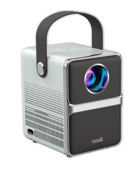 PROYECTOR COMPACTO COOL 2500 LUMENES HDMI USB WIFI MIRROR