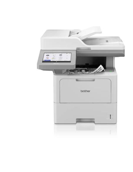 IMPRESORA BROTHER MULTIFUNCION LASER MONOCROMO MFC-L6910DN 50PPM ADF DUPLEX LAN FAX WHITE