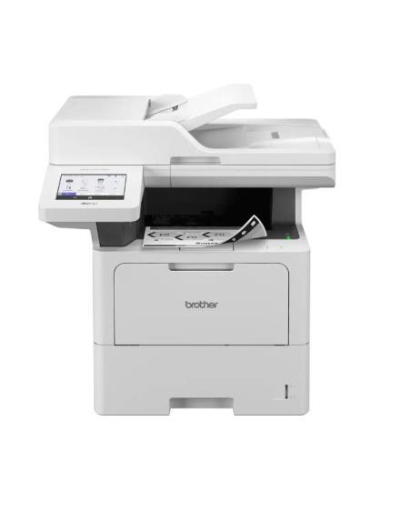 IMPRESORA BROTHER MULTIFUNCION LASER MONOCROMO MFC-L6710DW 50PPM ADF DUPLEX LAN WIFI FAX WHITE