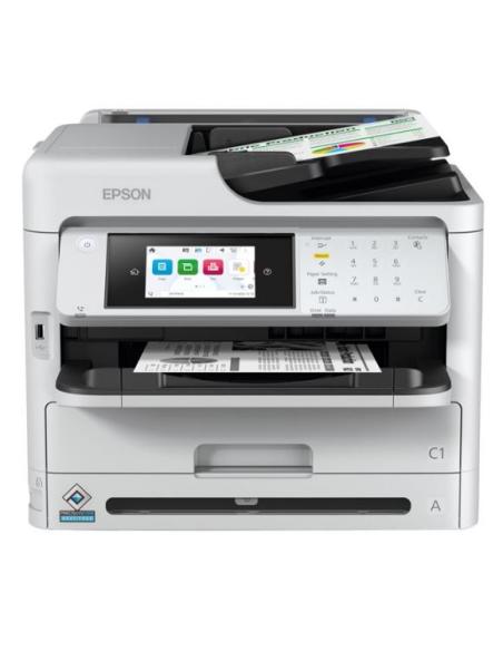 IMPRESORA EPSON MULTIFUNCION WORKFORCE PRO WF-M5899DWF 25PPM ADF DUPLEX LAN WIFI FAX WHITE