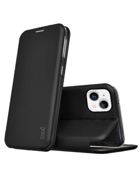 FUNDA MOVIL COOL FLIP COVER ELEGANCE BLACK IPHONE 14 PLUS