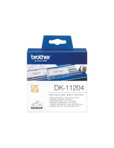 ETIQUETAS BROTHER 400U/ROLLO 17X54MM