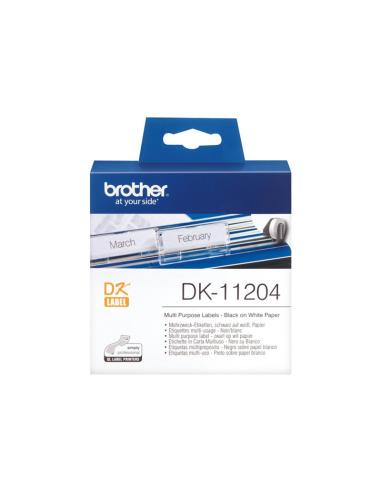 ETIQUETAS BROTHER 400U/ROLLO 17X54MM