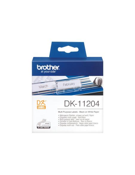 ETIQUETAS BROTHER 400U/ROLLO 17X54MM