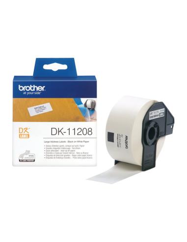 ETIQUETAS BROTHER 400U/ROLLO 38X90MM