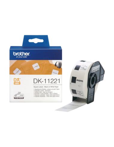 ETIQUETAS BROTHER WHITE QL-500 23X23MM 1000...
