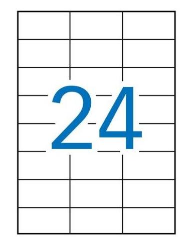 CAJA ETIQUETAS 500H. 70X37 LASER