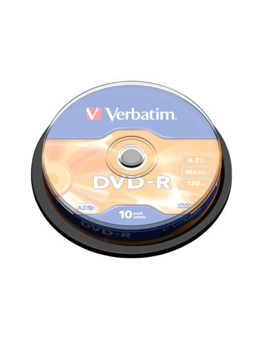 DVD-R VERBATIM 4.7GB 16X LATA 10U