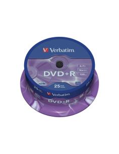 DVD+R VERBATIM 4.7GB 16X LATA 25U 2