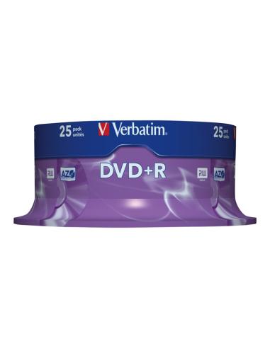 DVD+R VERBATIM 4.7GB 16X LATA 25U