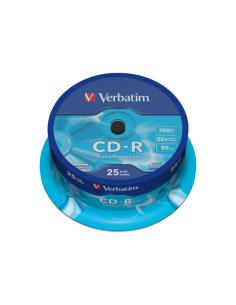 CD-R VERBATIM 700MB 52X LATA 25U 2