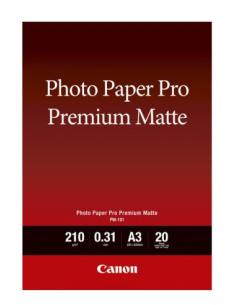 PAPEL CANON FOTOGRAFICO PM-101 PRO PREMIUM MATTE II...